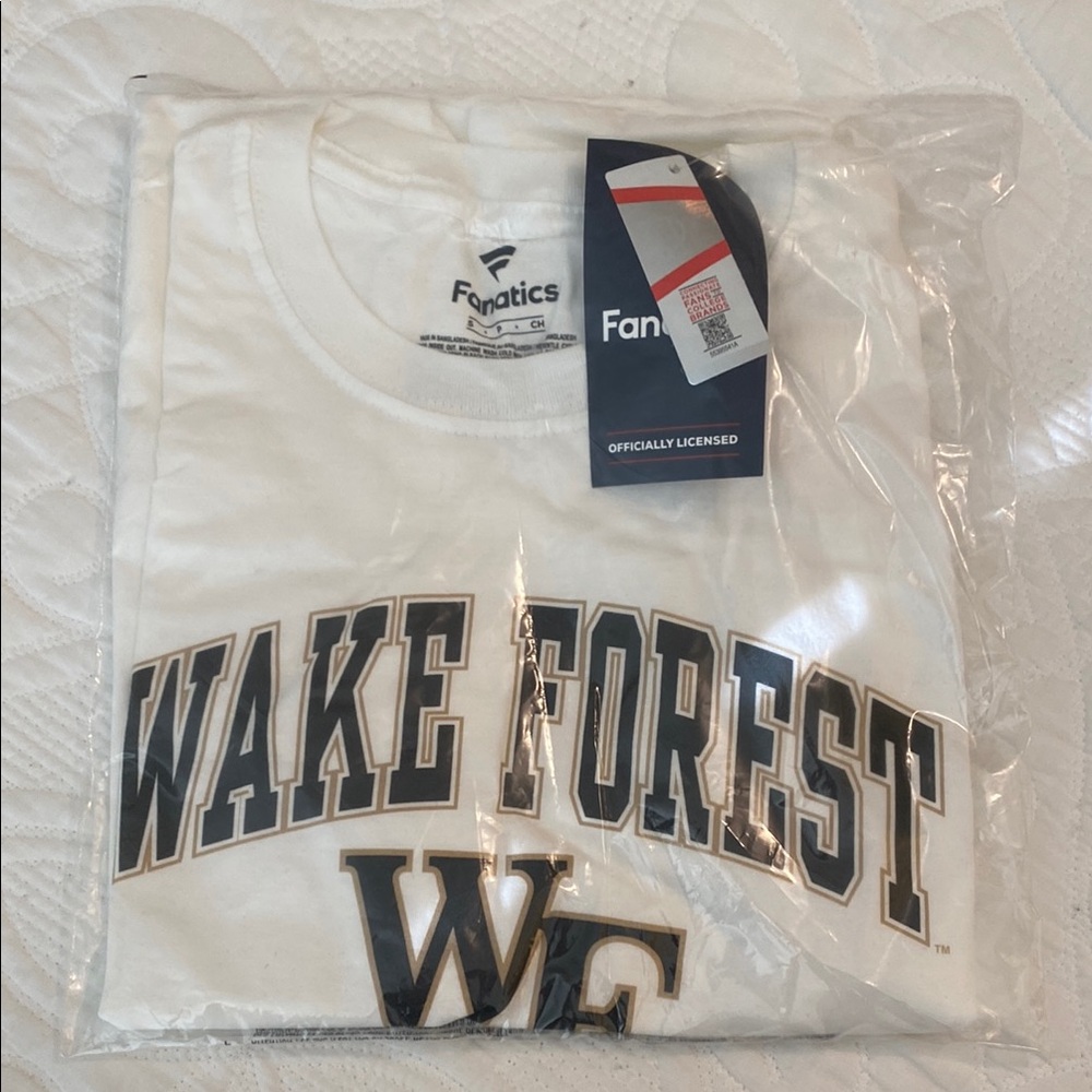 Fanatics Women's Wake Forest White Tee